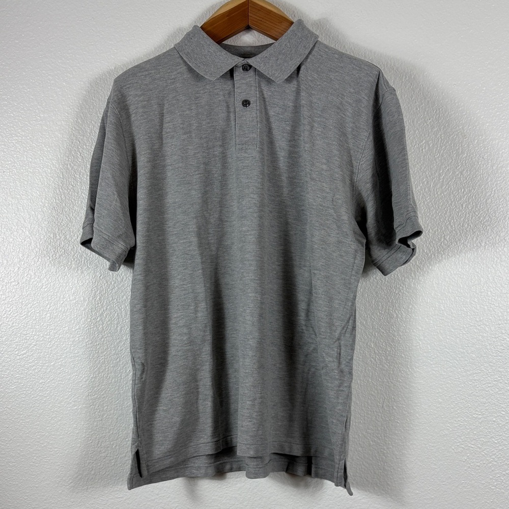 L.L. Bean Men's Heather Gray Polo Shirt